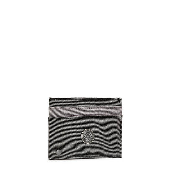 Kipling Jonas Card Case Çanta Gri Siyah | TR 1072KO